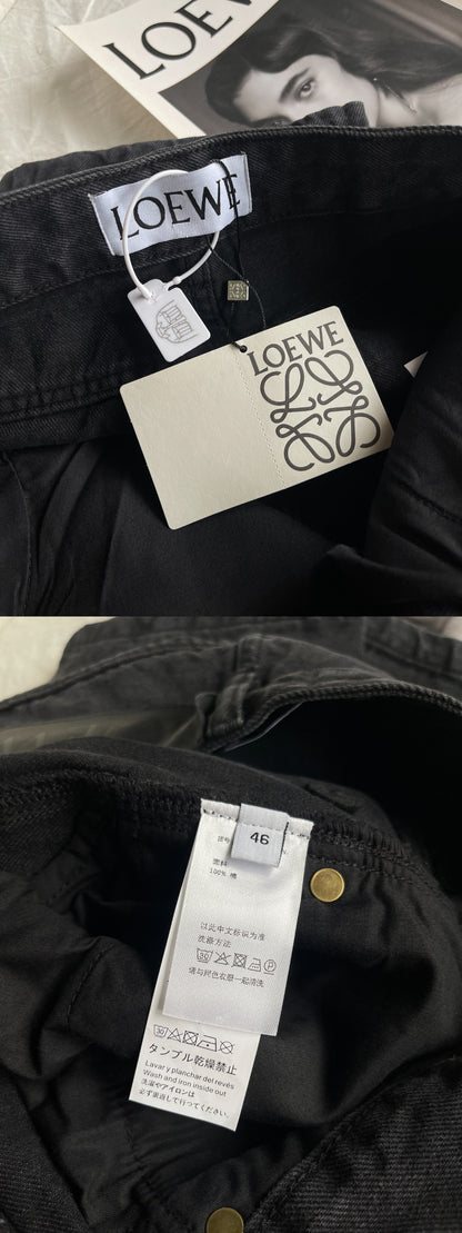 BVG / 로에베 남성 여성 청바지