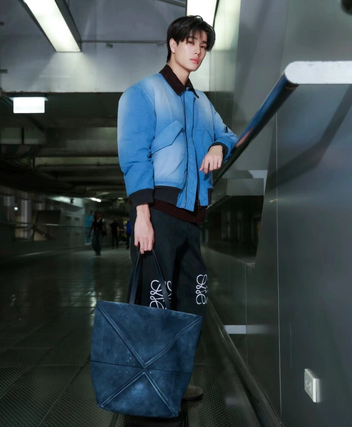 BVG / 로에베 남성 여성 청바지