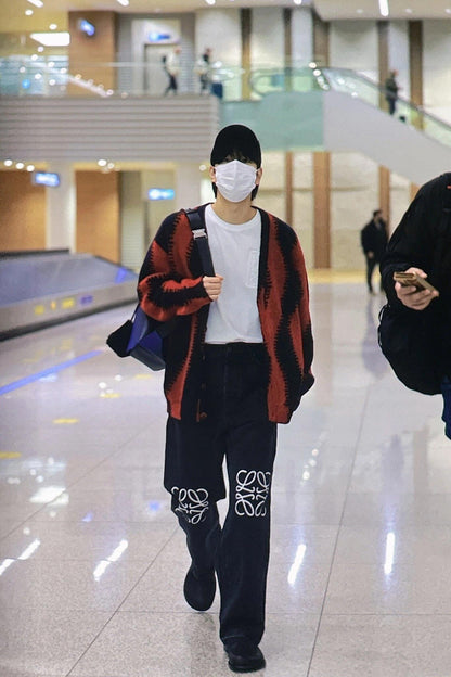 BVG / 로에베 남성 여성 청바지