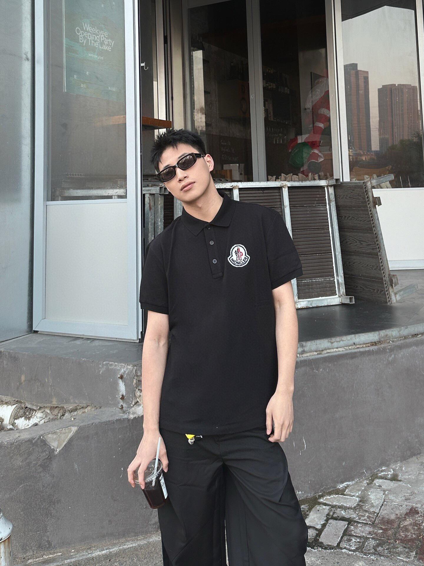 BVG / 몽클레어 남성 반팔 셔츠