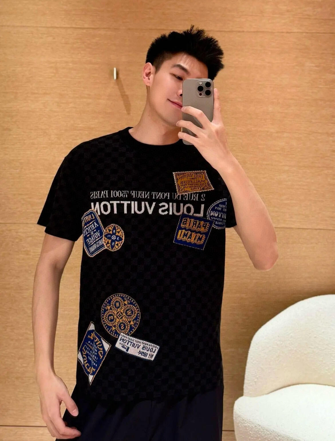 BVG / 루이비통 남성 반팔 티셔츠