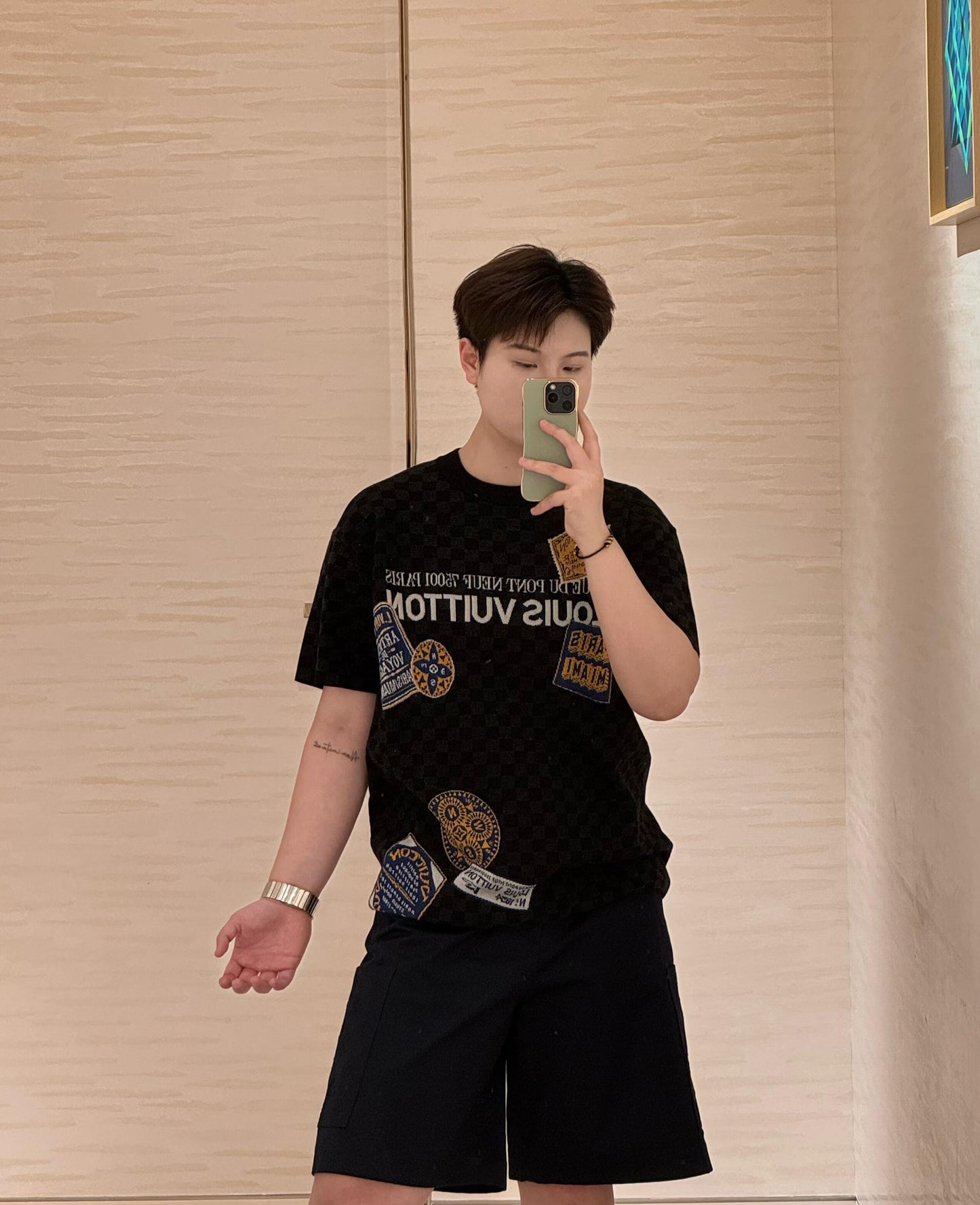 BVG / 루이비통 남성 반팔 티셔츠