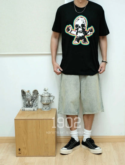 체인2호 / 크롬하츠 남성 여성 반팔 티셔츠