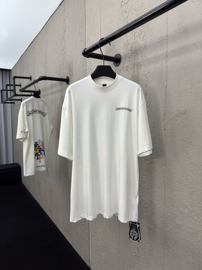 체인2호 / 크롬하츠 남성 여성 반팔 티셔츠