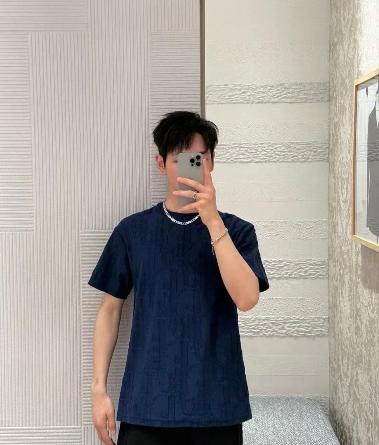 체인2호 / 디올 남성 반팔 티셔츠