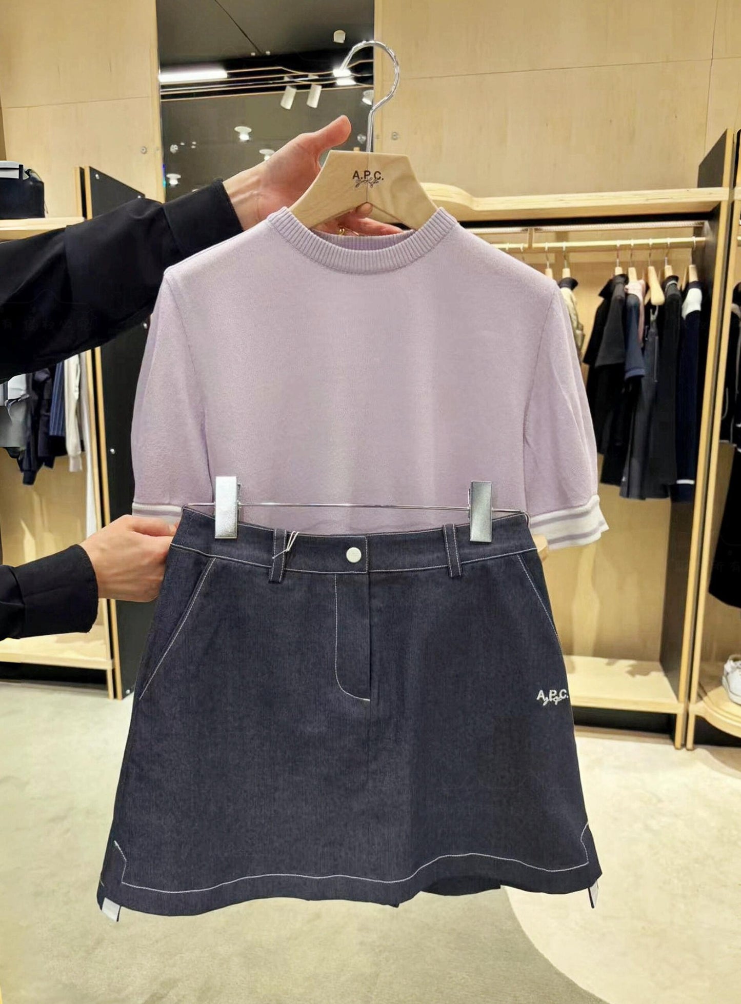 마이골프 / APC 여성 데님 스커트