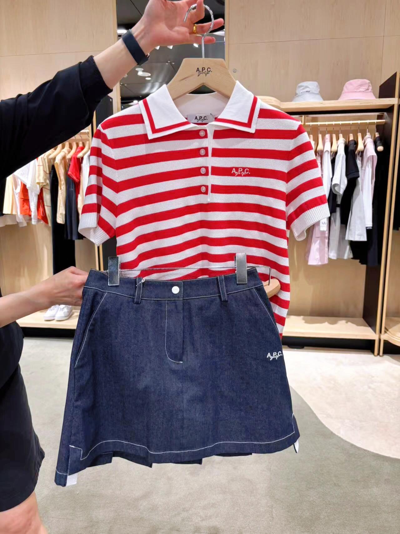 마이골프 / APC 여성 데님 스커트
