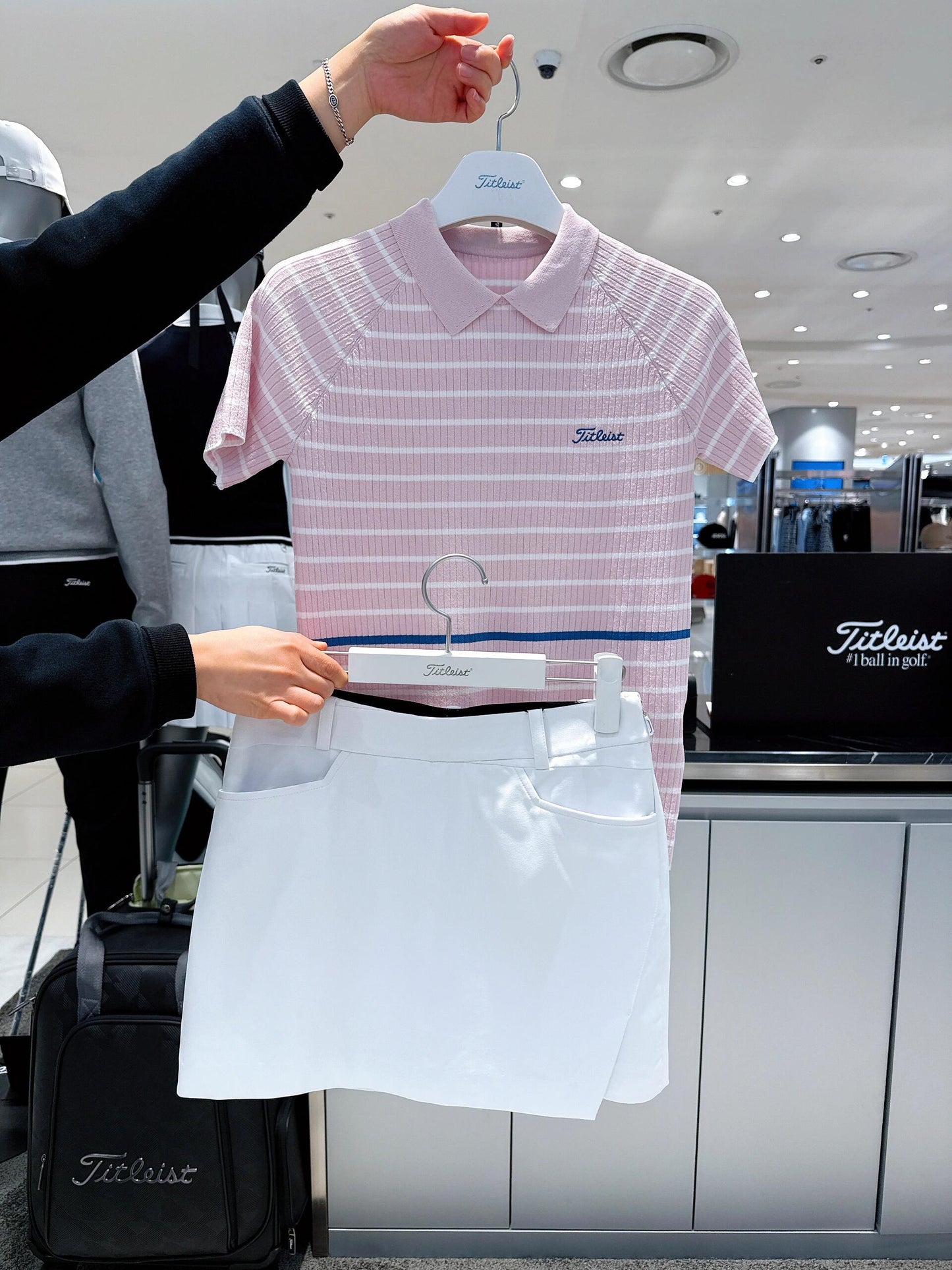 마이골프 / Titleist 여성 반팔 셔츠