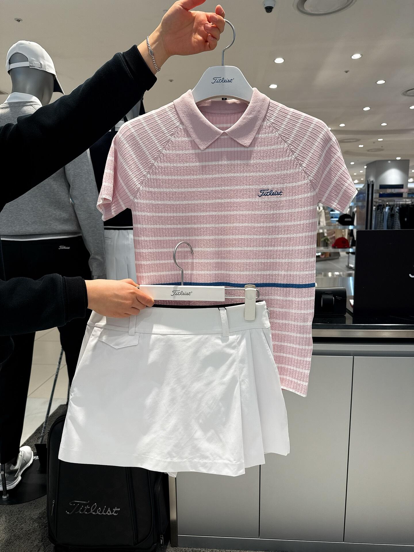마이골프 / Titleist 여성 반팔 셔츠