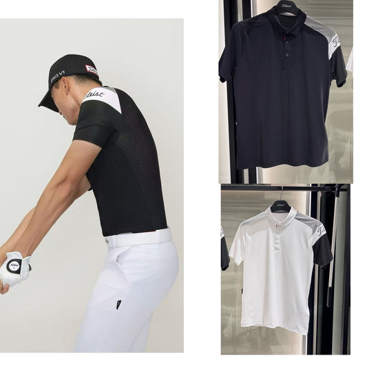 마이골프 / Titleist 남성 반팔 셔츠