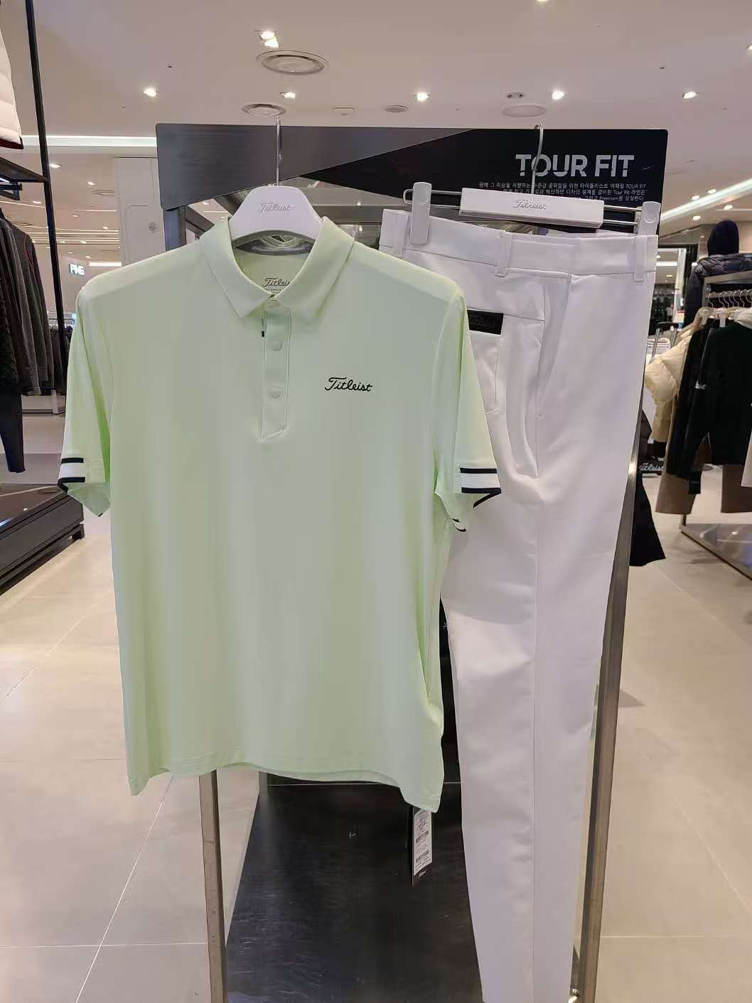 마이골프 / Titleist 남성 반팔 셔츠