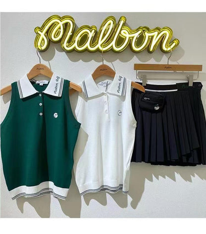 마이골프 / Malbon 여성 니트 조끼