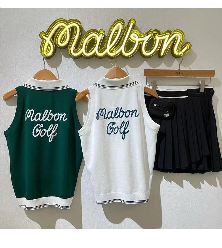 마이골프 / Malbon 여성 니트 조끼
