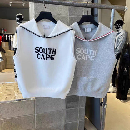 마이골프 / SOUTHCAPE 여성 니트 조끼