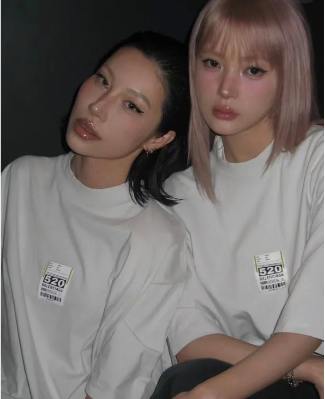 BVG / 발렌시아가 남성 반팔 티셔츠