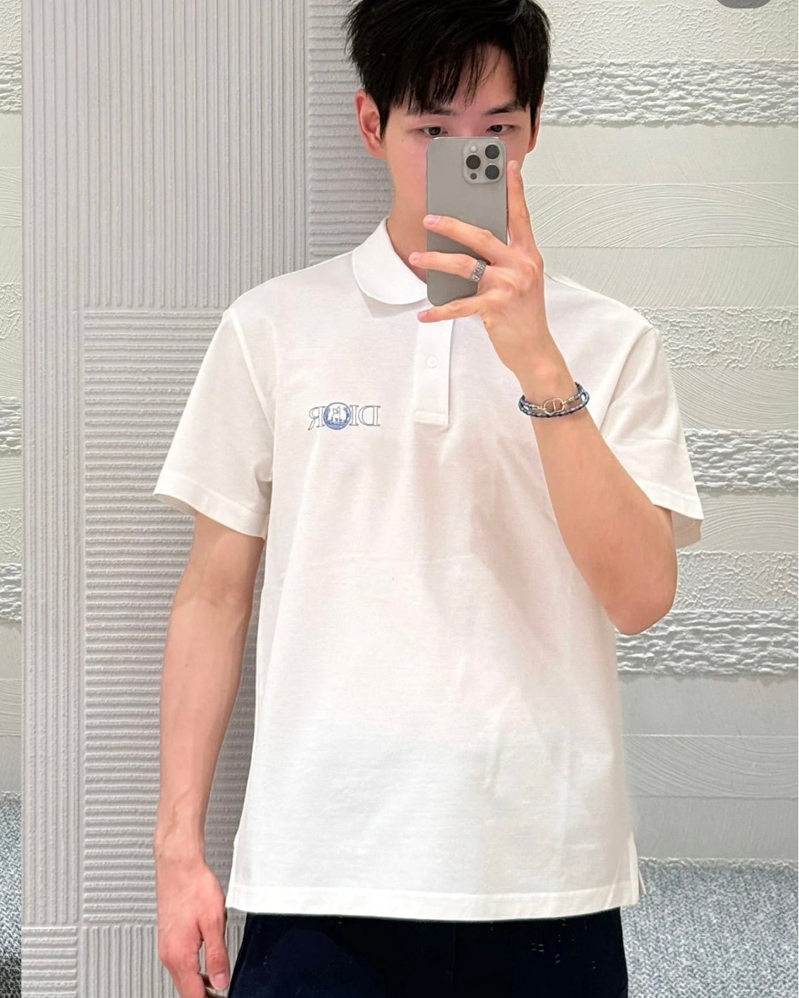 BVG  / 디올 남성 반팔 셔츠