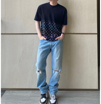 BVG  / 루이비통 남성 여성 반팔 티셔츠