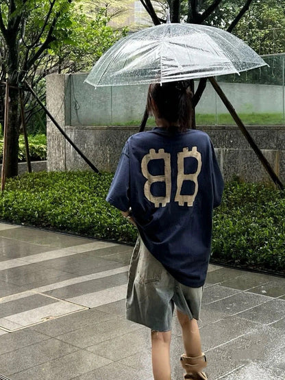 BVG / 발렌시아가 남성 반팔 티셔츠