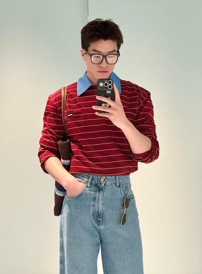 BVG / 미우미우 남성 긴팔 티셔츠