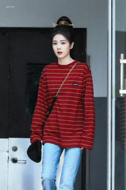 BVG / 미우미우 남성 여성 긴팔 티셔츠