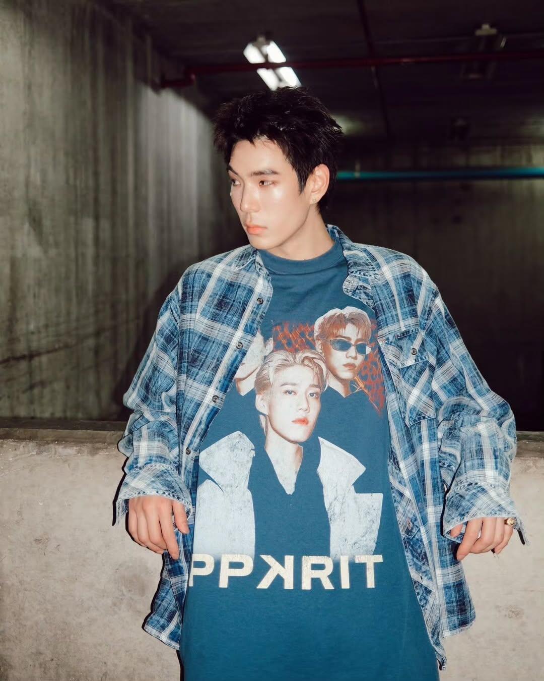 BVG / 발렌시아가 남성 반팔 티셔츠