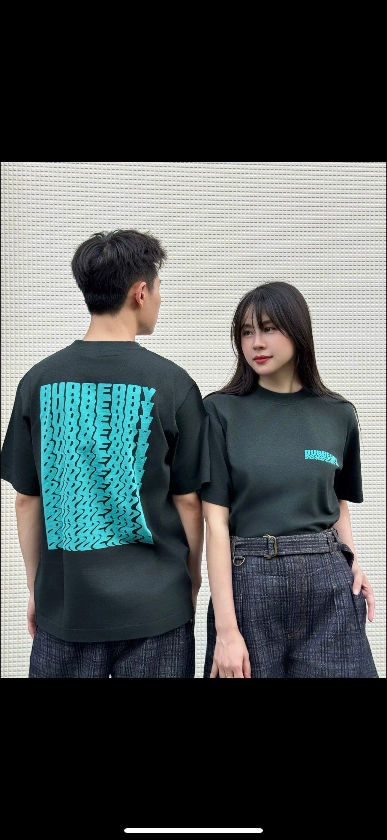 GTR / 버버리 남성 반팔 티셔츠