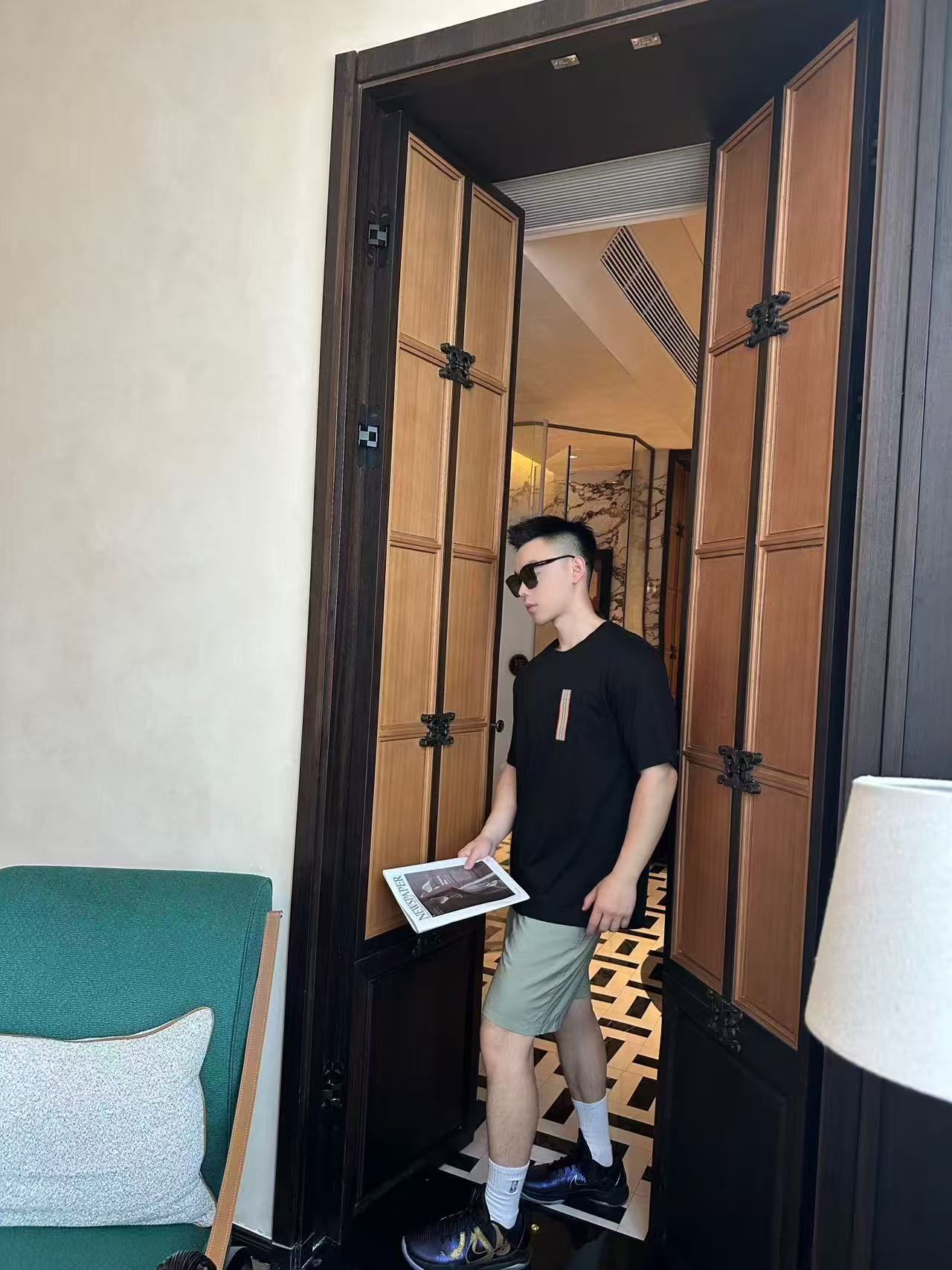 GTR / 버버리 남성 반팔 티셔츠