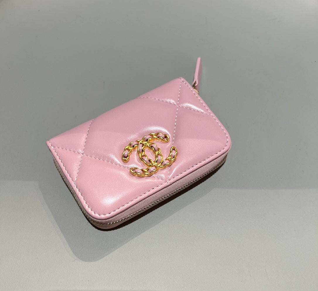 지존 / 샤넬 19Bag 클래식 지퍼 지갑