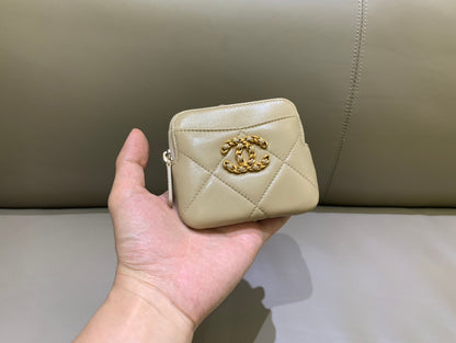 지존 / 샤넬 가방 잔돈 가방 살구색