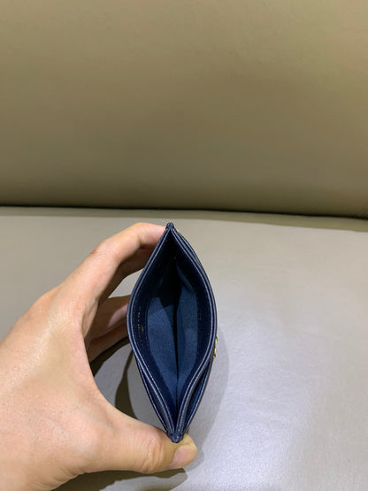 지존 / 샤넬 지갑 카드가방 네이비