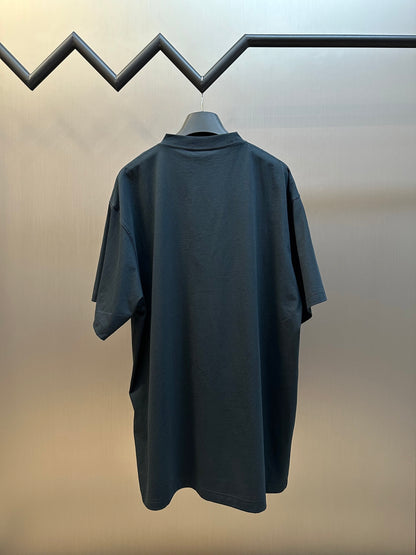 체인2호 / 발렌시아가 남성 프린트 반팔 티셔츠