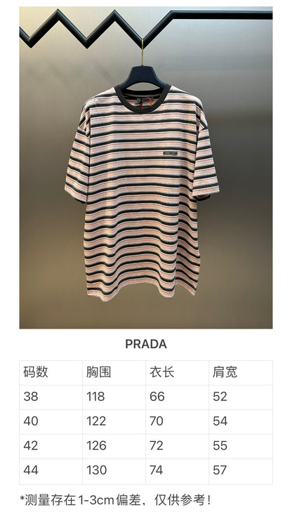 체인2호 / 프라다 스트라이프 반팔 티셔츠