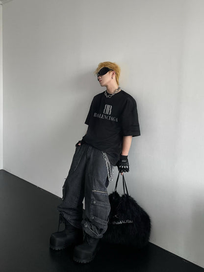 체인2호 / 발렌시아가 남성 반팔 티셔츠