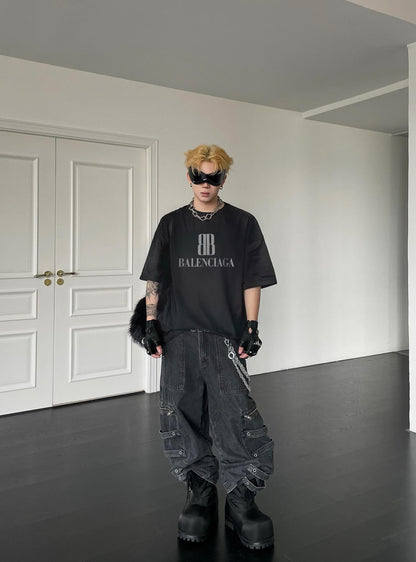 체인2호 / 발렌시아가 남성 반팔 티셔츠