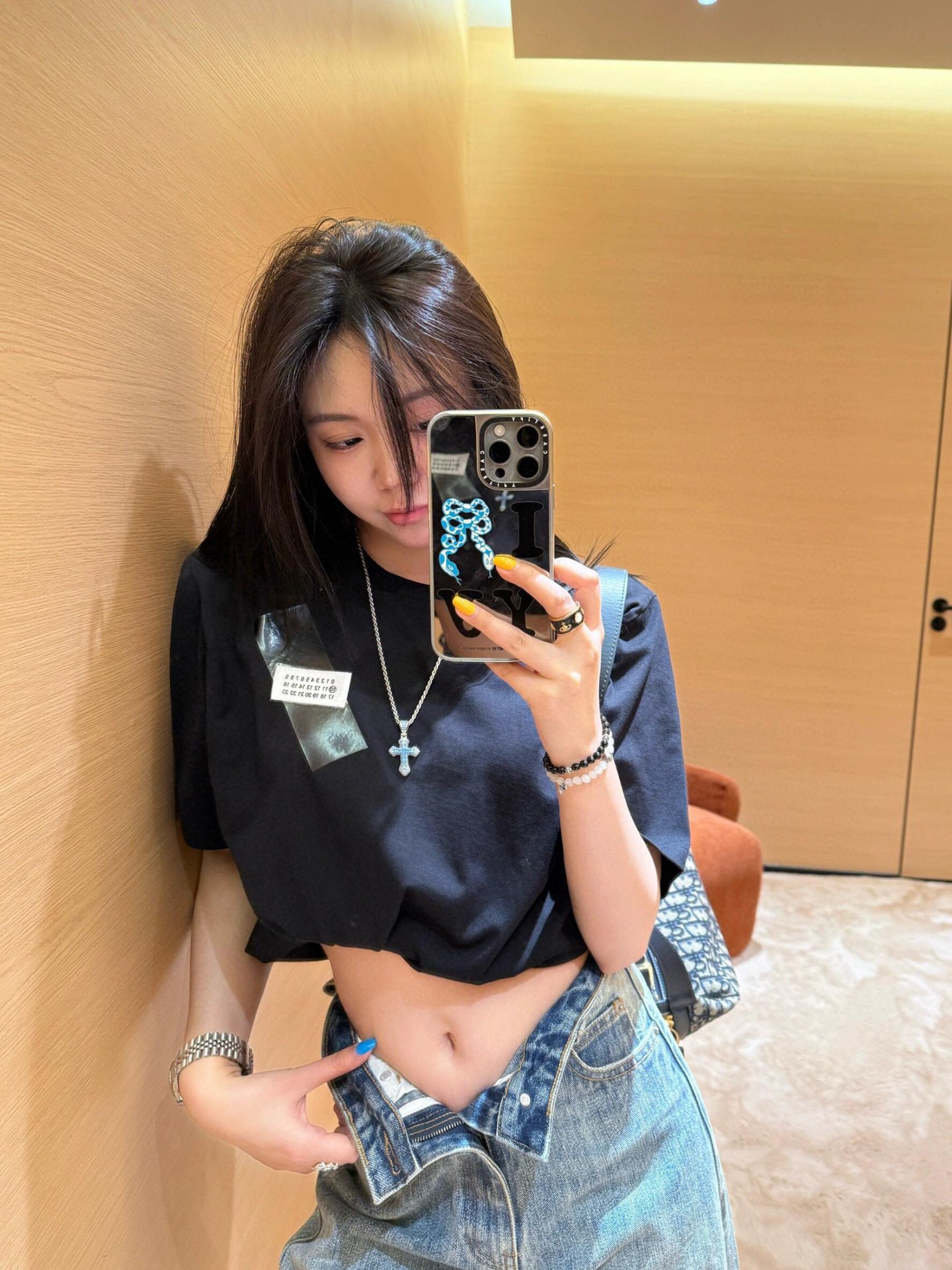 체인2호 / 메종마르지엘라 남성 반팔 티셔츠