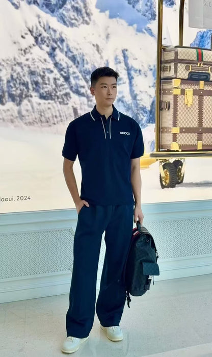체인2호 / 구찌 남성 폴로넥 반팔 셔츠
