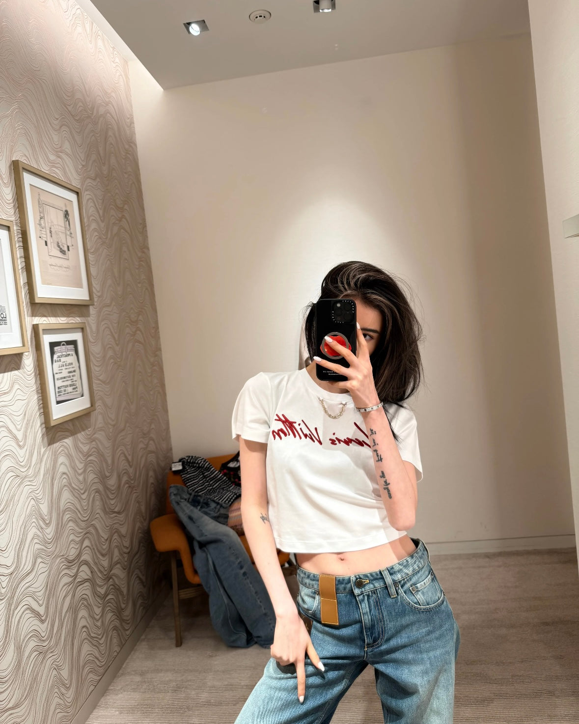 체인2호 / 루이비통 여성 반팔 티셔츠