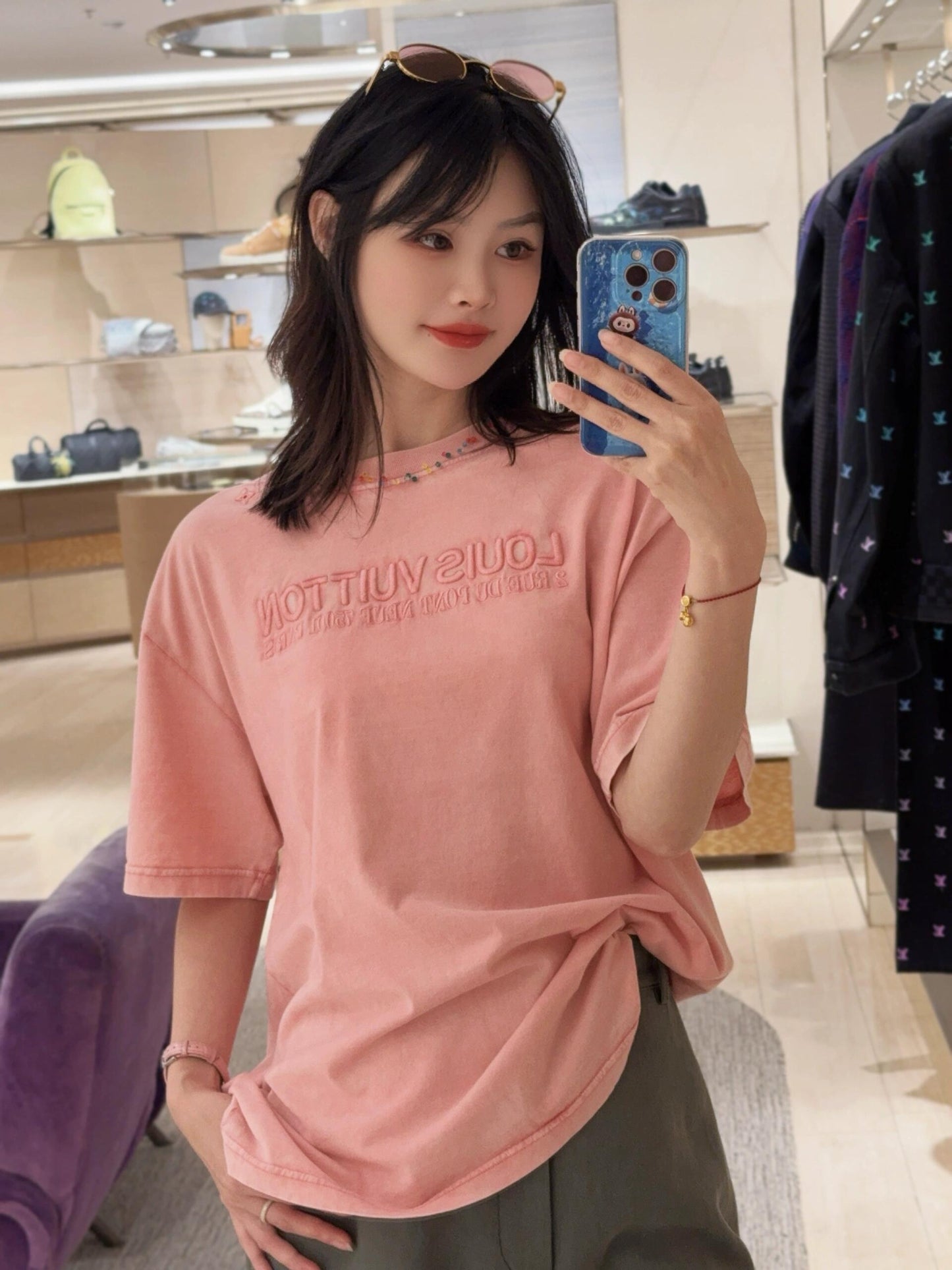 체인2호 / 루이비통 남성 여성 반팔 티셔츠