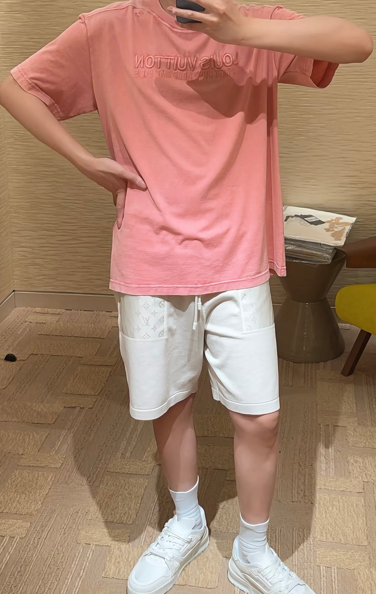 체인2호 / 루이비통 남성 여성 반팔 티셔츠