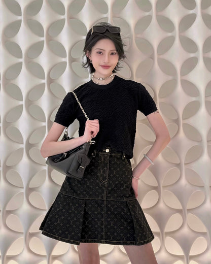 체인2호 / 루이비통 여성 데님 스커트