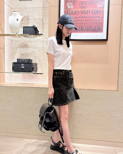 체인2호 / 루이비통 여성 데님 스커트