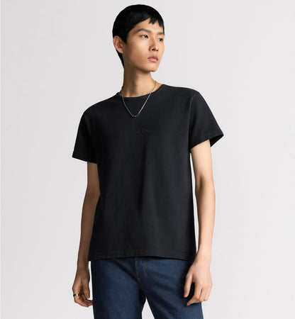 체인2호 / 디올 남성 로고 자수 반팔 티셔츠