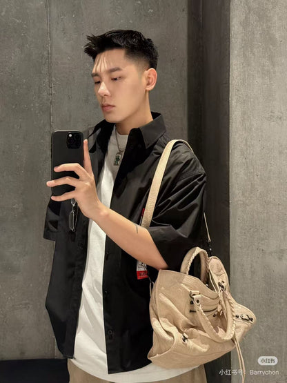 체인2호 / 발렌시아가 남성 반팔 블라우스