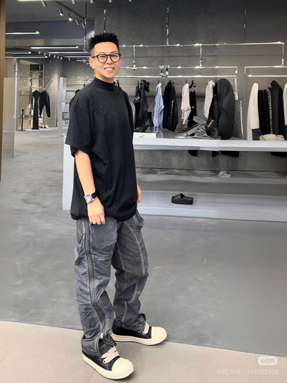 체인2호 / 발렌시아가 남성 반짝반짝 반팔 티셔츠