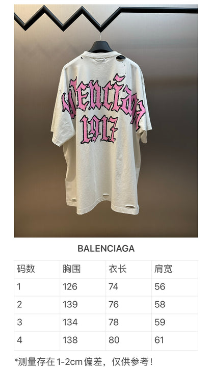 체인2호 / 발렌시아가 여성 반팔 티셔츠