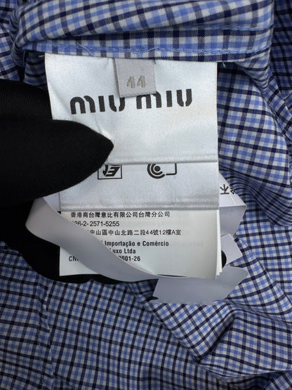 체인2호 / 미우미우 남성 긴팔 체크 셔츠
