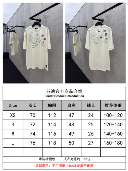 체인2호 / 펜디 남성 반팔 티셔츠