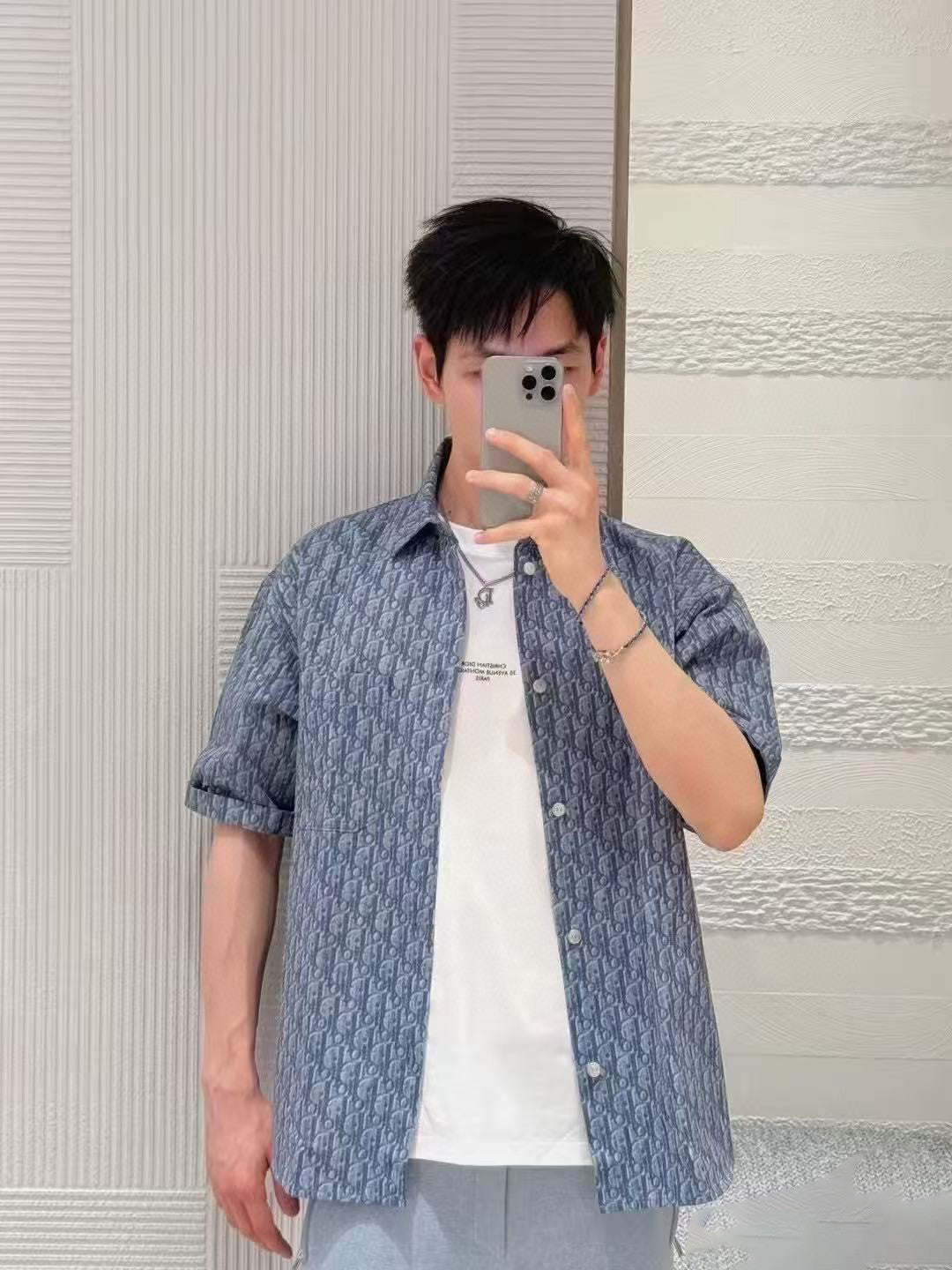 체인2호 / 디올 남성 반팔 셔츠
