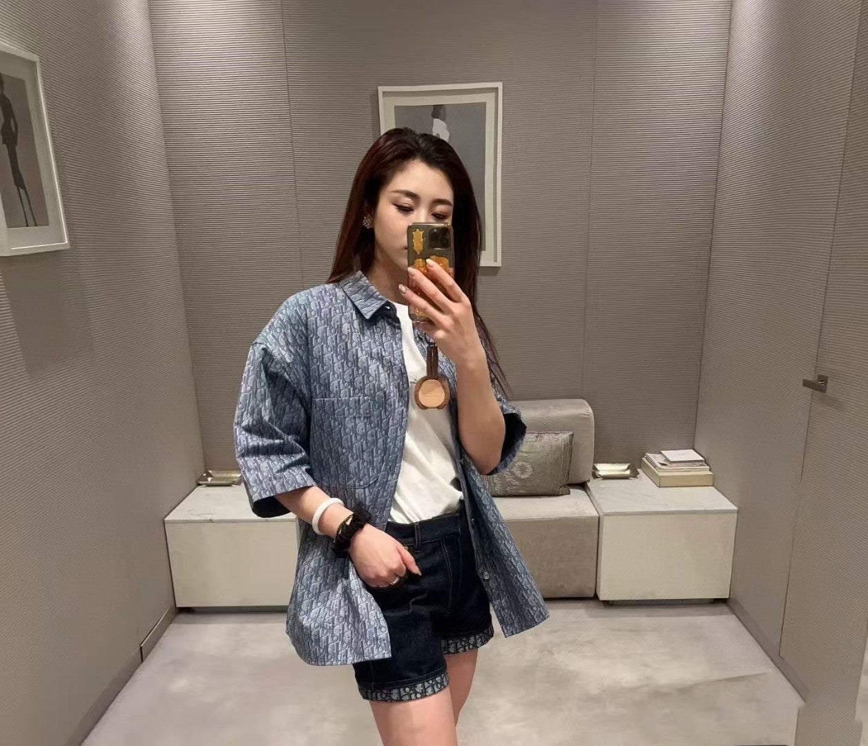 체인2호 / 디올 남성 반팔 셔츠