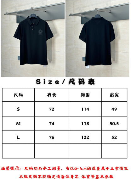 체인2호 / 크롬하츠 남성 폴로넥 반팔 셔츠